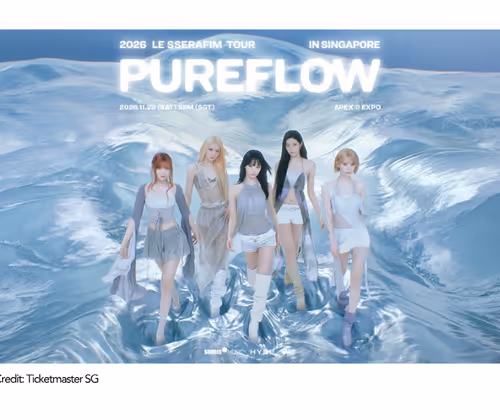LE SSERAFIM TOUR ‘PUREFLOW’ IN SINGAPORE