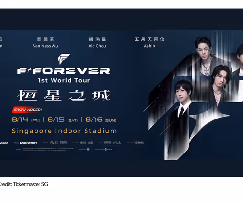 F✦FOREVER 1st World Tour in Singapore