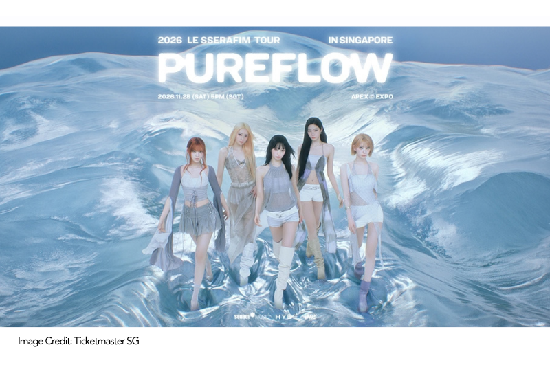 LE SSERAFIM TOUR ‘PUREFLOW’ IN SINGAPORE