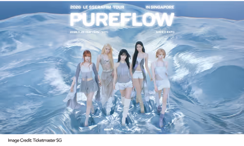 LE SSERAFIM TOUR ‘PUREFLOW’ IN SINGAPORE